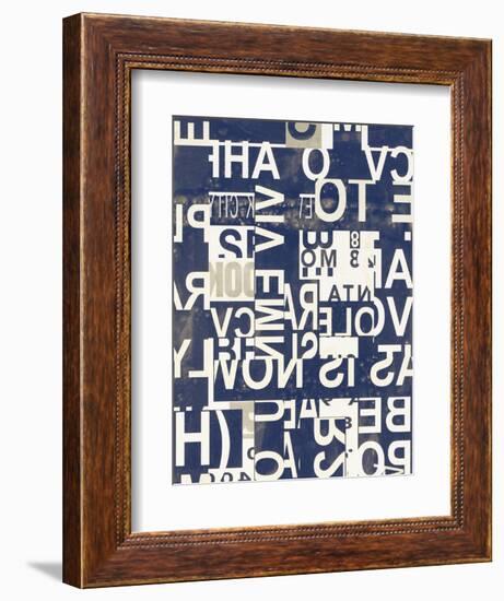 Making Words 2-Sara Abbott-Framed Art Print