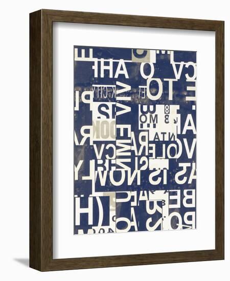 Making Words 2-Sara Abbott-Framed Premium Giclee Print