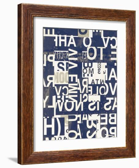 Making Words 2-Sara Abbott-Framed Art Print