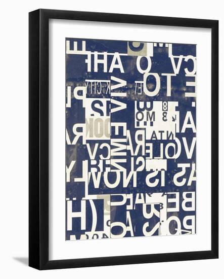 Making Words 2-Sara Abbott-Framed Art Print