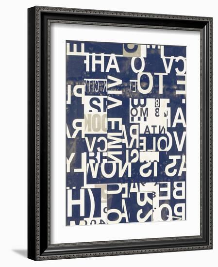 Making Words 2-Sara Abbott-Framed Art Print