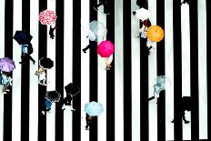 Goodbye umbrella-Makoto Nishikura-Giclee Print