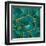 Malachite Accent-Danielle Carson-Framed Art Print