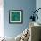 Malachite Accent-Danielle Carson-Framed Art Print displayed on a wall