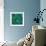 Malachite Accent-Danielle Carson-Framed Art Print displayed on a wall