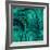 Malachite in Green and Blue-Danielle Carson-Framed Giclee Print