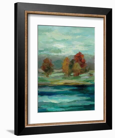 Malachite Lake I-Silvia Vassileva-Framed Art Print