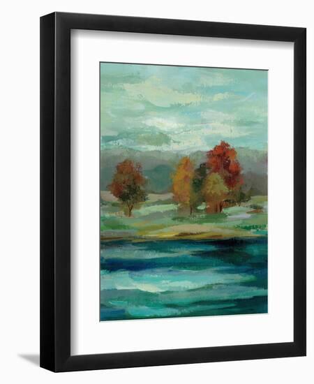 Malachite Lake I-Silvia Vassileva-Framed Art Print