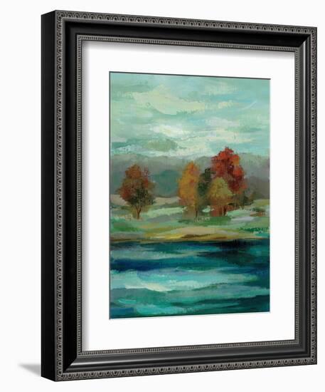 Malachite Lake I-Silvia Vassileva-Framed Art Print