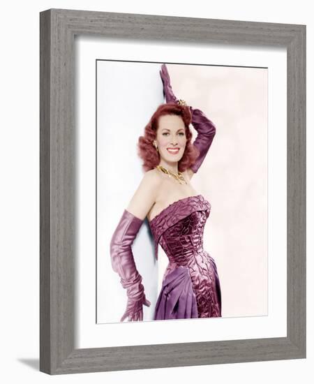 Malaga, (aka Fire Over Africa), Maureen O'Hara, 1954-null-Framed Photo