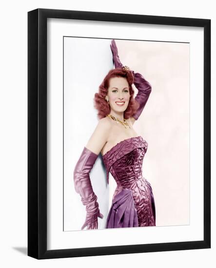 Malaga, (aka Fire Over Africa), Maureen O'Hara, 1954-null-Framed Photo