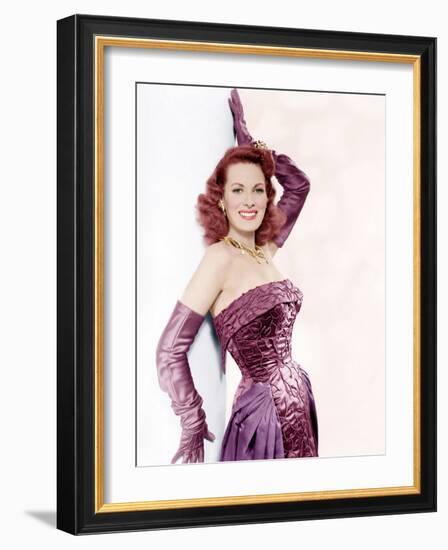 Malaga, (aka Fire Over Africa), Maureen O'Hara, 1954-null-Framed Photo