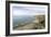 Malaga Cove, Los Angeles County CA, USA: View Over "Bluff Cove" With The City Of Los Angeles Bkgd-Axel Brunst-Framed Photographic Print