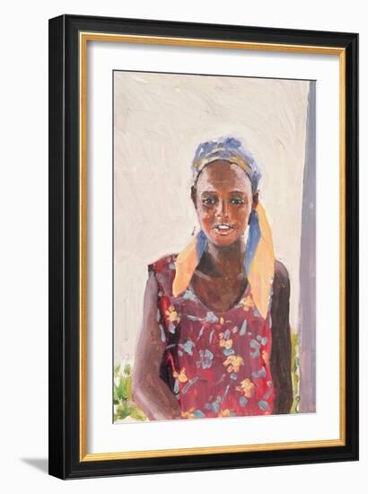 Malagasy Girl, 1989-Tilly Willis-Framed Giclee Print