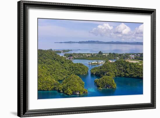 Malakal Harbor, Palau-Keren Su-Framed Photographic Print