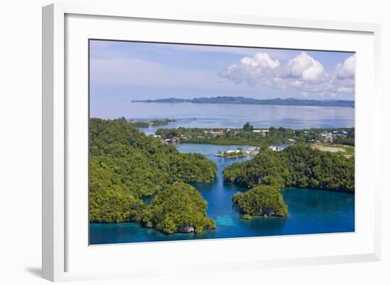 Malakal Harbor, Palau-Keren Su-Framed Photographic Print