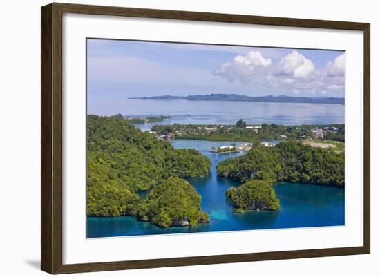 Malakal Harbor, Palau-Keren Su-Framed Photographic Print