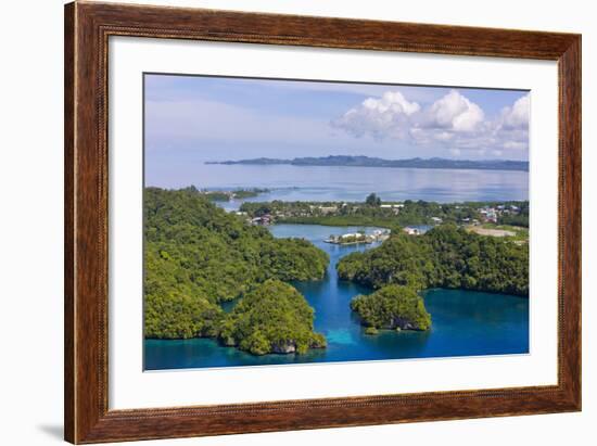 Malakal Harbor, Palau-Keren Su-Framed Photographic Print