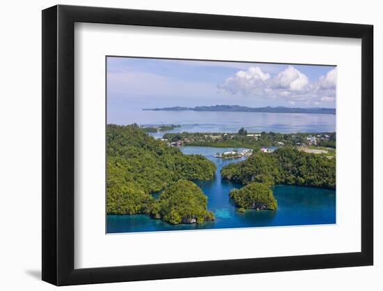 Malakal Harbor, Palau-Keren Su-Framed Photographic Print