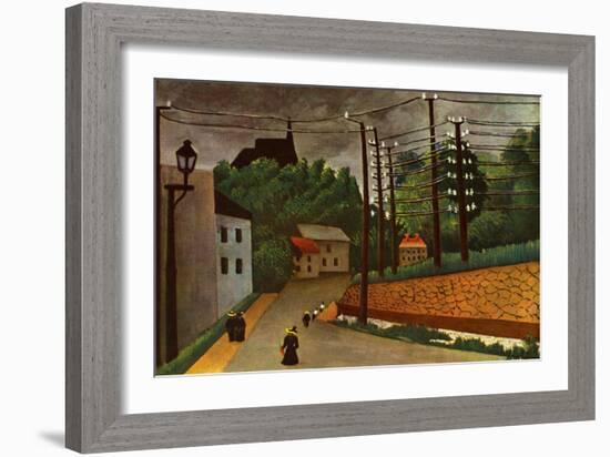 Malakoff-Henri Rousseau-Framed Art Print