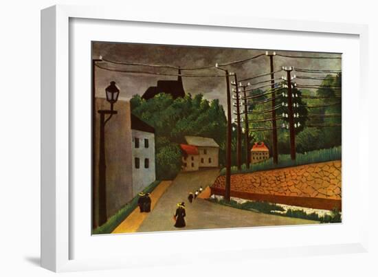 Malakoff-Henri Rousseau-Framed Art Print