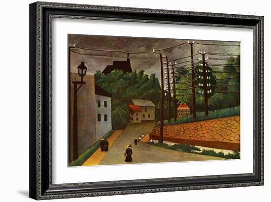 Malakoff-Henri Rousseau-Framed Art Print