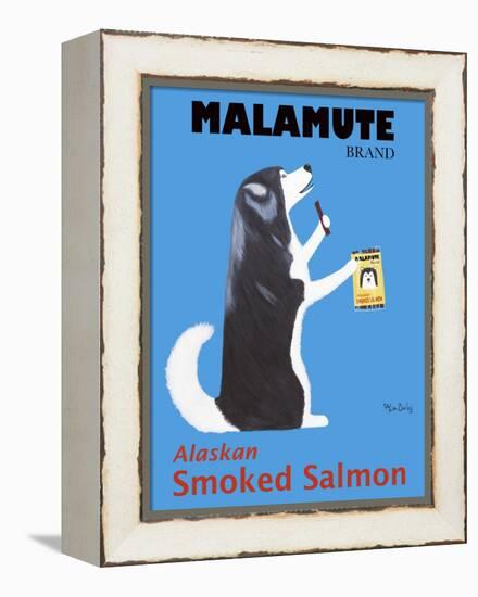 Malamute Salmon-Ken Bailey-Framed Premier Image Canvas