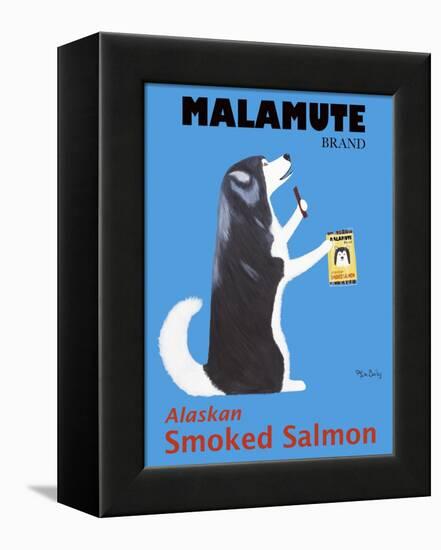 Malamute Salmon-Ken Bailey-Framed Premier Image Canvas