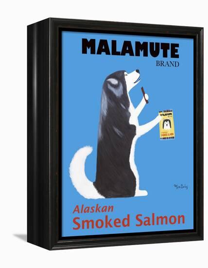 Malamute Salmon-Ken Bailey-Framed Premier Image Canvas