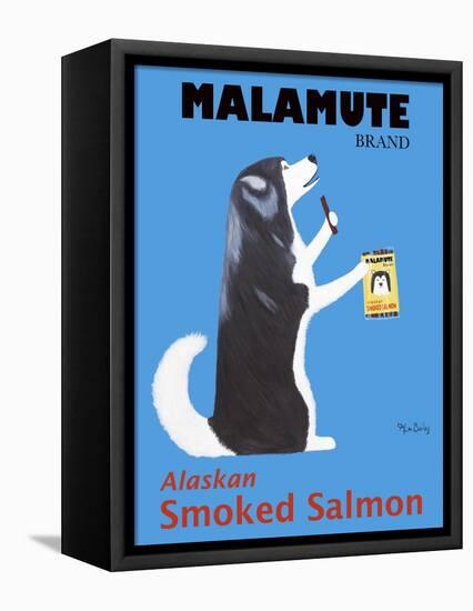 Malamute Salmon-Ken Bailey-Framed Premier Image Canvas