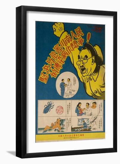 Malaria, Typhoid, Smallpox and Other Infectious Disease are Battled-null-Framed Premium Giclee Print