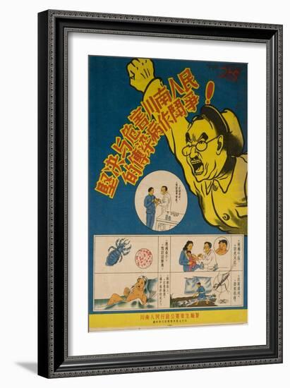 Malaria, Typhoid, Smallpox and Other Infectious Disease are Battled-null-Framed Premium Giclee Print