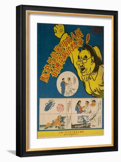 Malaria, Typhoid, Smallpox and Other Infectious Disease are Battled-null-Framed Premium Giclee Print