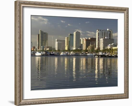 Malate District on Shore of Manila Bay, Manila, Philippines, Southeast Asia, Asia-null-Framed Photographic Print