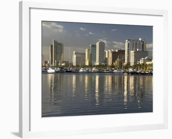 Malate District on Shore of Manila Bay, Manila, Philippines, Southeast Asia, Asia-null-Framed Photographic Print