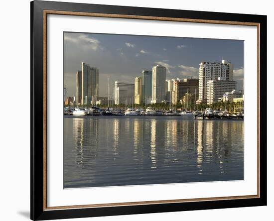 Malate District on Shore of Manila Bay, Manila, Philippines, Southeast Asia, Asia-null-Framed Photographic Print