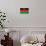 Malawi Flag Design with Wood Patterning - Flags of the World Series-Philippe Hugonnard-Art Print displayed on a wall