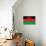 Malawi Flag Design with Wood Patterning - Flags of the World Series-Philippe Hugonnard-Art Print displayed on a wall