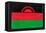 Malawi Flag Design with Wood Patterning - Flags of the World Series-Philippe Hugonnard-Framed Stretched Canvas