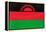 Malawi Flag Design with Wood Patterning - Flags of the World Series-Philippe Hugonnard-Framed Stretched Canvas