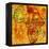 Malawi on Actual Map of Africa-michal812-Framed Stretched Canvas