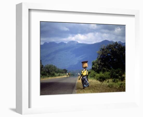 Malawi -The Road to Zomba-null-Framed Photographic Print