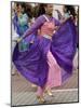 Malay Dancer Wearing Traditional Dress at Celebrations of Kuala Lumpur City Day Commemoration-Richard Nebesky-Mounted Photographic Print