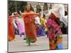 Malay Dancers Wearing Traditional Dress at Celebrations of Kuala Lumpur City Day Commemoration-Richard Nebesky-Mounted Photographic Print