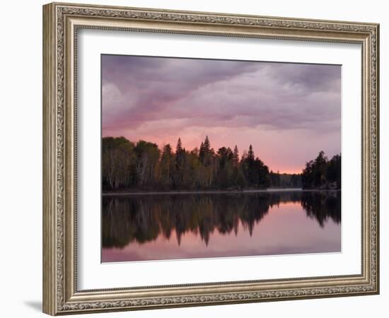 Malberg Lake, Boundary Waters Canoe Area Wilderness, Superior National Forest, Minnesota, USA-Gary Cook-Framed Photographic Print