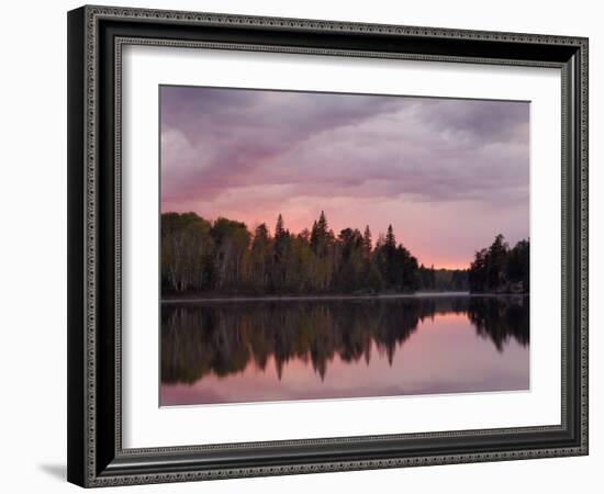 Malberg Lake, Boundary Waters Canoe Area Wilderness, Superior National Forest, Minnesota, USA-Gary Cook-Framed Photographic Print