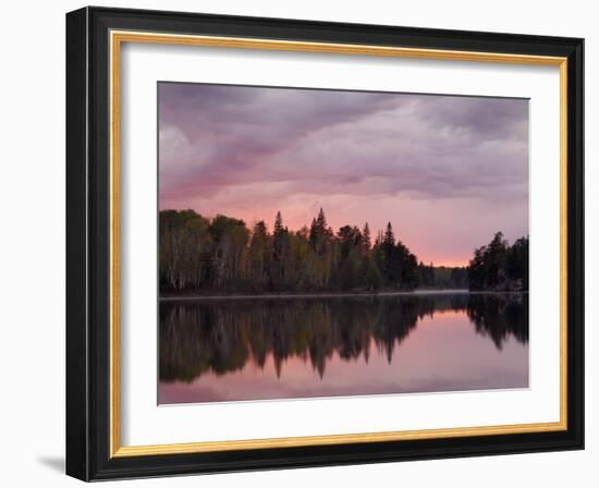 Malberg Lake, Boundary Waters Canoe Area Wilderness, Superior National Forest, Minnesota, USA-Gary Cook-Framed Photographic Print