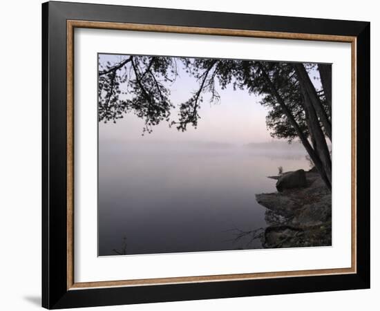 Malberg Lake, Boundary Waters Canoe Area Wilderness, Superior National Forest, Minnesota, USA-Gary Cook-Framed Photographic Print