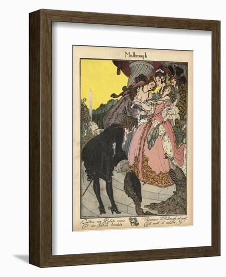 Malbrough S'en Va T'en Guerre-Gerda Wegener-Framed Art Print