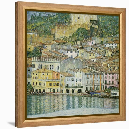 Malcesine, Lake Garda, 1913-Gustav Klimt-Framed Premier Image Canvas